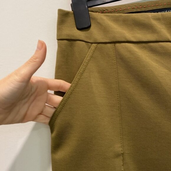 Anthropologie Green Cargo Pants Size 12 - Picture 8 of 16